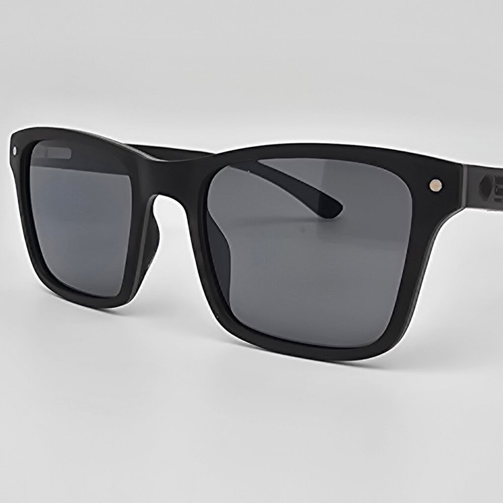 Proof Special Edition Tamarack Wood Frame Polarized Grey Lens Sunglasses 51mm